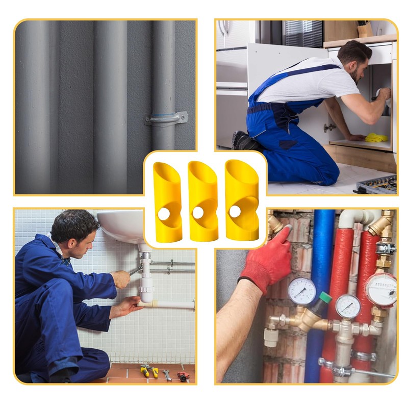 YANINEE 3 Pieces Mitre Box Pipe Insulation Foam for 15mm