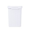 Stefanplast Elegance Bathroom Dustbin, White, 20.5 x 20.5 x 28