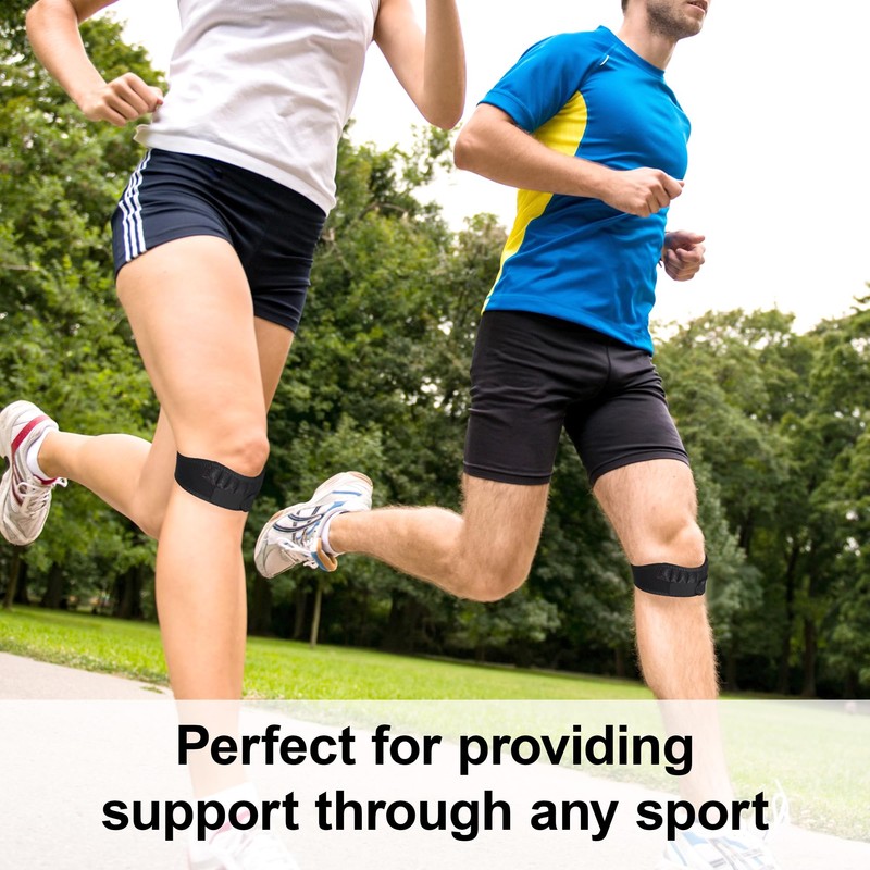 NeoPhysio Magnetic Therapy Patella Knee Strap with 8 Magnets