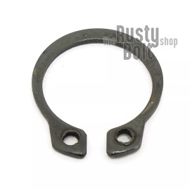 The Rusty Bolt Shop 14mm, External Circlip, Carbon Steel, Retaining Snap Ring, Outer, Retainer, Clip - 1