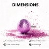 Blue purple Gradient Laser Golf Balls - 4 Balls Premium