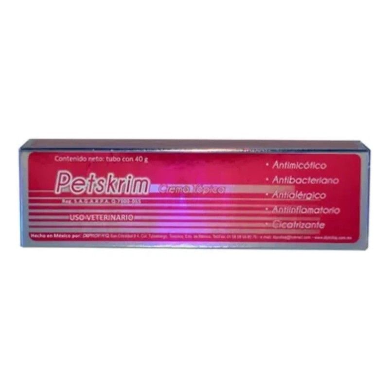Petskrim Crema Topica Antimicótica Para Perro Pack Con 2 Pz