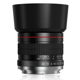 85mm f1.8 Portrait Lens - E Mount Lens for Sony, Manual Focus(MF) Lens for Sony A7C A7R A7S A7 A9 A6700 A6600 A6500 A6400 A6300 A6100 A6000 A5100 A5000 NEX-7 NEX-6 NEX-5 ZV-E10 etc