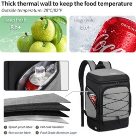 Ciihars Soccer Bag - Soccer Backpack with Ball Holder,Sport Equipment Bags gifts for soccer stuff Water resistant Includes Separate Cleat Fit Basketball Volleyball Football (grey)