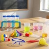 33PCS Plastic Lab Science Experiments Beakers Test Tubes Set