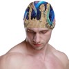Dallonan Swimming Cap 3D Style Octopus Ocean Marine Life Unisex