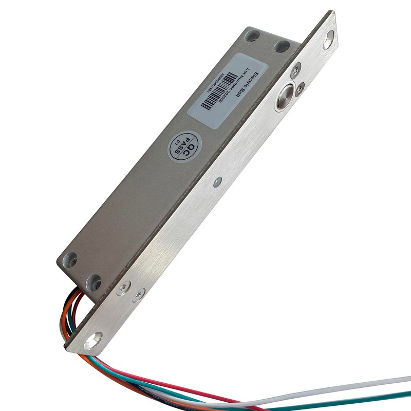 UHPPOTE Fail-Safe Deadbolt Electric Drop Bolt Lock 12V for Narrow