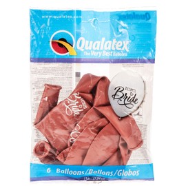 Team Bride Pack of 6 balloons 11-Inch