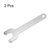 HARFINGTON 2pcs Angle Grinder Wrench 30mm Center 2mm Thickness Metal