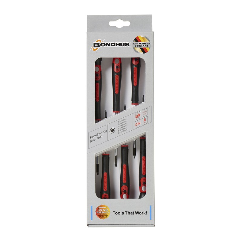 Bondhus (bondasu) Precision torukusudoraiba- 6 Pairs Set 4380