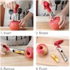 Apple Corer, Apple Corer, Apple Cutter, Apple Core Cutter, Serrated