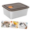 BIUDECO Stainless Steel Refrigerator Fresh Storage Box Snack Preservation Box