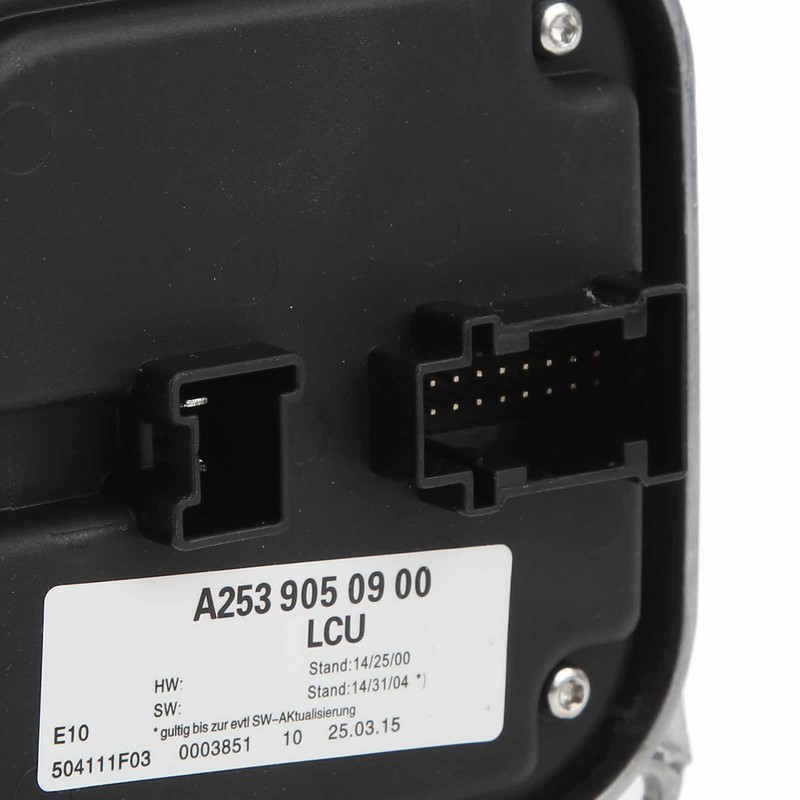 LED Headlight Control Module Alloy A2539050900 Rustproof Replacement for Mercedes