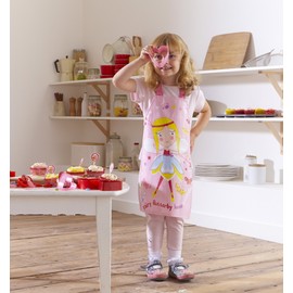 Cooksmart Kids British Designed PVC Kids Apron | Kids Aprons For Cooking, Arts & Crafts or Other Hobbies | Childrens Aprons For Baking, Cooking, Cleaning or Arts & Crafts - Fairy