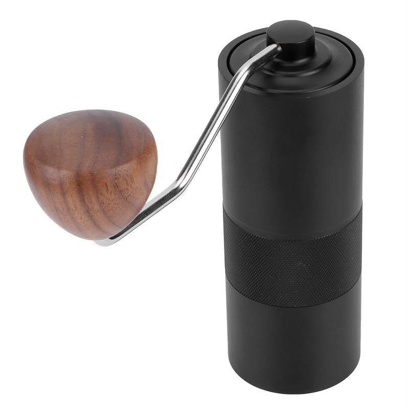 Black Manual Coffee Grinder Stainless Steel Bean Milling Machine Coffee