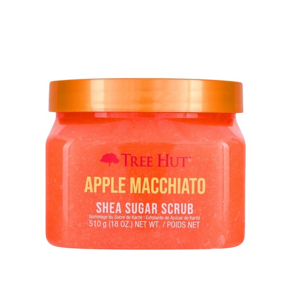 Tree Hut Sugar Body Scrub 18oz Apple Macchiato Limited Edition 510 g (Pack of 1) 700303
