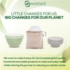 unwasted unwasted Reusable Silicone Lids (Variety Pack) C Upgrade Your