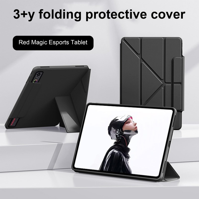 CAUHENYEE Case for RedMagic Astra 9.06 Inch 2025, Vertical Stand,