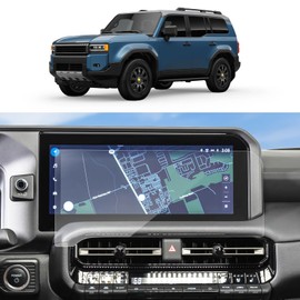 SKTU Upgrade 2PCS for 2024 2025 2026 Toyota Land Cruiser Screen Protector 12.3 Inch for 2024 2025 2026 Toyota Land Cruiser (Land Cruiser/First Edition) 12.3-Inch Navigation 2024 2025 2026 Land Cruiser Accessories [Anti-Glare, Ultra Clear]