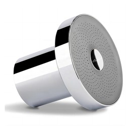 Cascada High-Pressure 5.5" Rainfall Filtered Shower Head with 15-Stage Filter for Hard Water Softener Chrome Finish