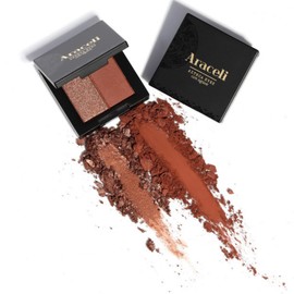 Araceli Beauty Eyeshadow Duo - Copper & Chocolate