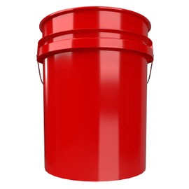 detailmate Car wash set: wash bucket red 5 gallons (19 litres) with detail Guardz Dirt Lock wash bucket insert turquoise for scratch-free hand wash