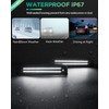 PWOBVZ White LED Front Side Marker Light for Jeep Cherokee