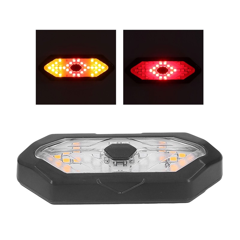 Smart Remote Control Turn Signal USB Charging Waterproof Bike Remote