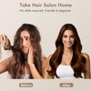 2-in-1 Blow Dryer Brush & Hair Straightener, Ionic & Ceramic