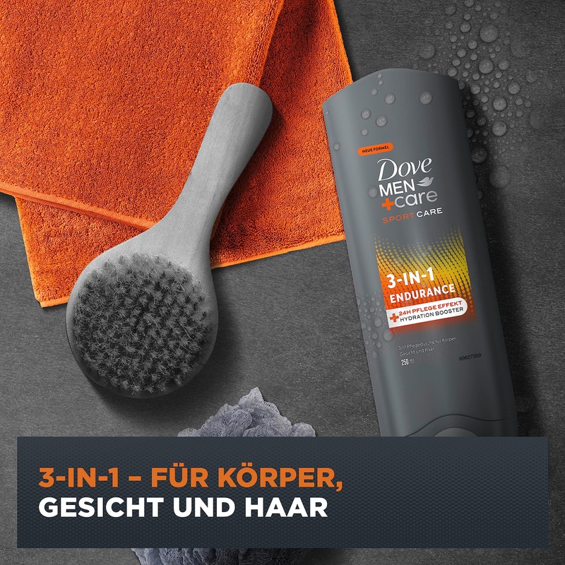 Dove Men+Care Endurance 3-in-1 Shower Gel 250ml