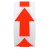 Hybsk Fluorescent Red Arrows Stickers Total 500 Stickers per Roll