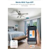 Snblzhef Zigbee Smart Fan Light Switch 1 Gang Touch Control