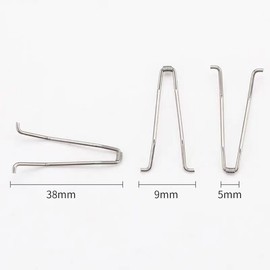 TorSor 5 Pack Toenail Clippers Spring Toe Nail Trimmer Torsion Springs Replacement Snap Shrapnel Clip Universal Manicure Pedicure Nail Cutter Clippers Heavy-Duty Grooming Tool Parts Replace