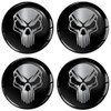 SkinoEu 4 x 50 mm Sticker for Hub Caps Hub