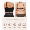 FeelinGirl Zip Front Closure Bras for Women No Underwire Compression
