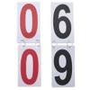 GOGO 2 Sets Waterproof Flip Scoreboard Numbers, 4 x 7