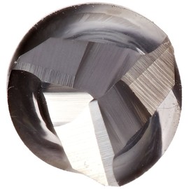 Yonico 36314-SC 1/4-Inch Dia. 3 Flute Low Helix Downcut Spiral End Mill CNC Router Bit 1/4-Inch Shank