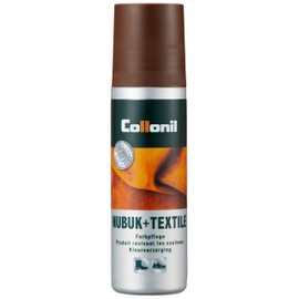 Collonil CN044053 Men’s Nubuck + Textile Recoloring/Waterproof Lotion Bottle, 2.5 fl oz (75 ml) - brown