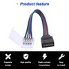Xiatiaosann LED RGB Connector Male to Female Cable, 4 Pin