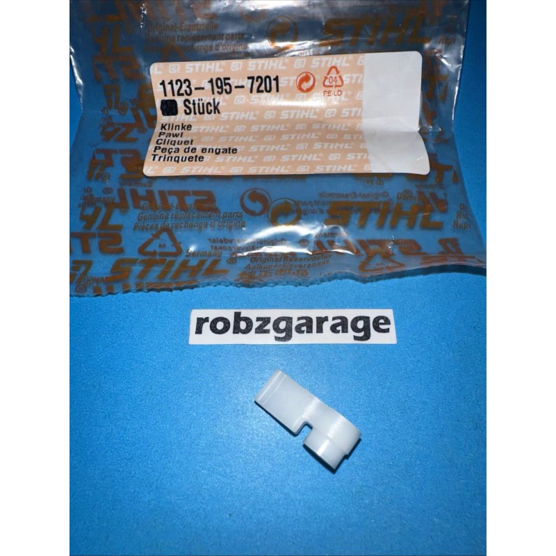 GENUINE STIHL STARTER PAWL 1123-195-7201 MS210 C-BE MS230 C-BE MS250