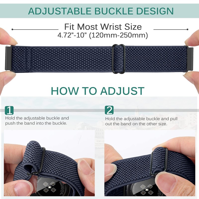 Runostrich Nylon Quick Release Watch Band, 20mm/22mm, Watch Strap, Wristwatch