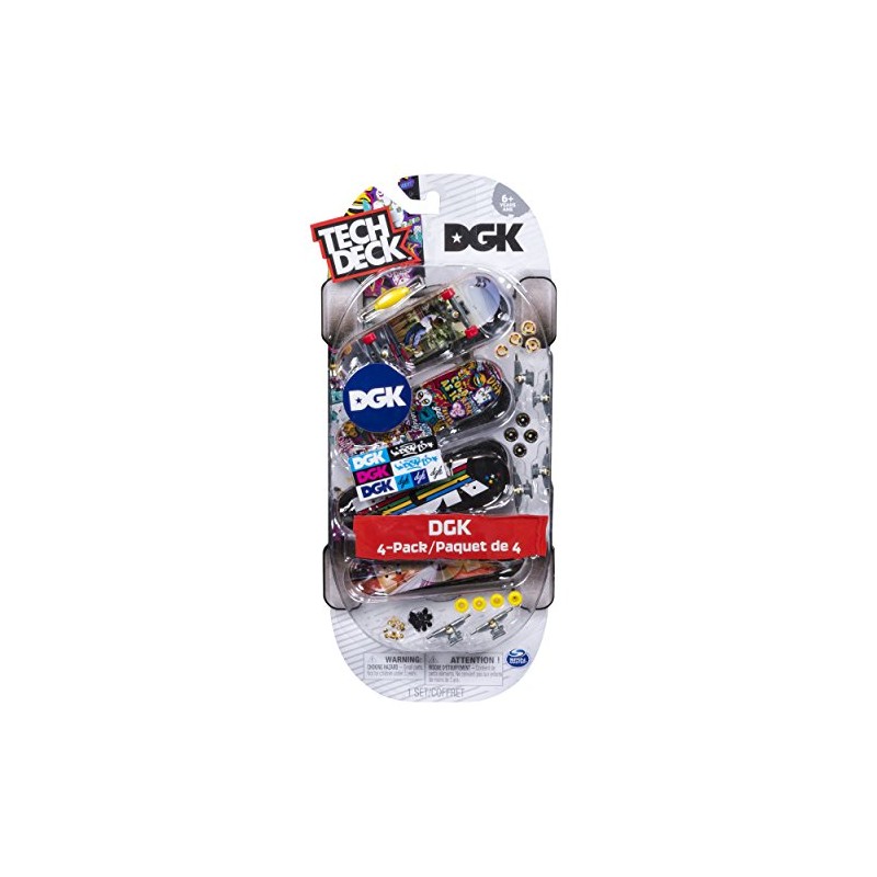 Tech Deck - 96mm Fingerboards - 4-Pack - DGK