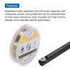 sourcing map 100m/328ft Molybdenum Screen Cutting Wire Line with Handle