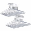 Amber Home 30 Pack Heavy Duty Metal Shirt Coat Hangers,