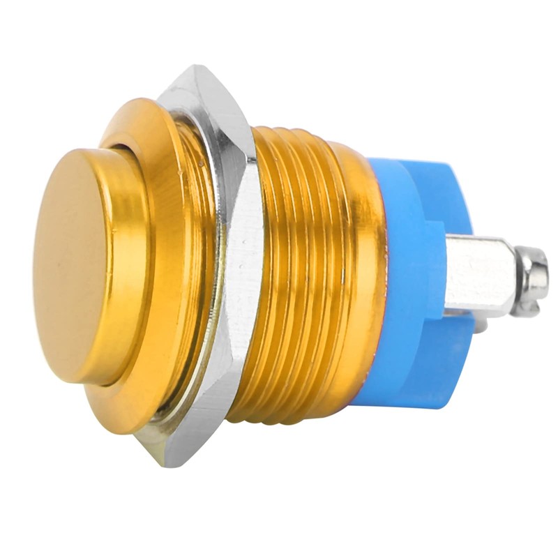 Metal Pressure Switch, 220 V 16 mm Waterproof Stainless Steel