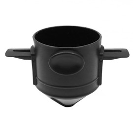 WANGCL Reusable Cone Coffee Dripper Filter Paperless Reusable Stainless Steel Double Layer Coffee Filter for Home Office Travel