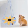 Kisangel Bearded Dragon Hammock Swing Toy Reptile Hammock Bed for
