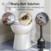 2 Pcs Cat Ceramic Covers, Cute Animal Ceramic Toilet Bolt