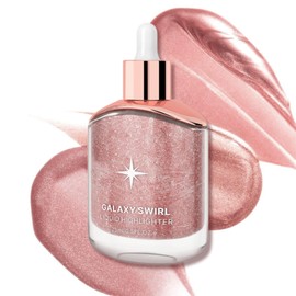 MUREND Liquid Highlighter Makeup, Long Lasting Multifunctional Luminous Glow Stick, Sparkly Glitter Body Face Shimmer Liquid Luminizer Sticks, Waterproof, Smooth, Blendable Cream Illuminator 02#