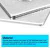 sourcing map Square Washer, 5pcs M16x50x50x2mm 304 Stainless Steel Square